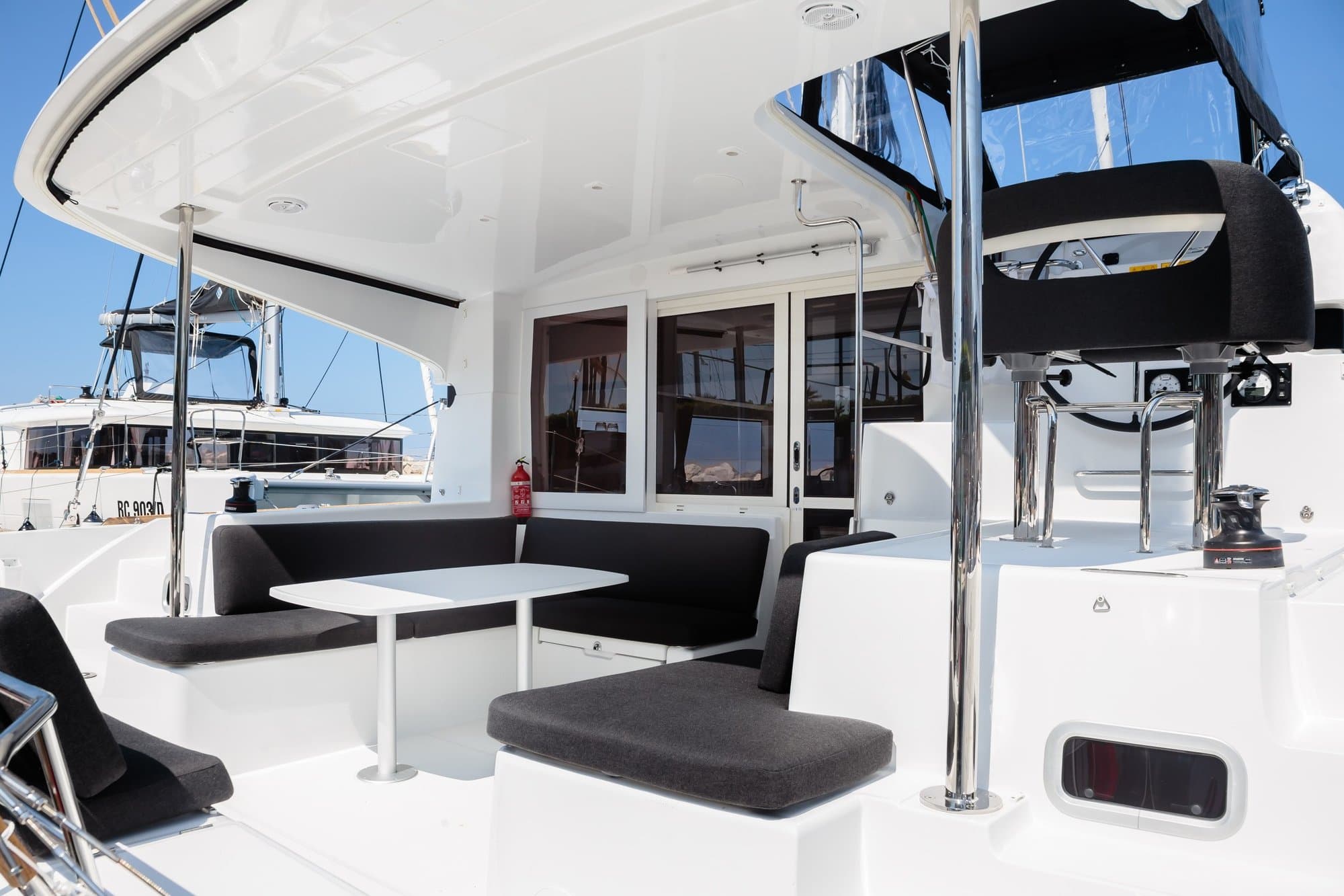What is included in a crewed charter