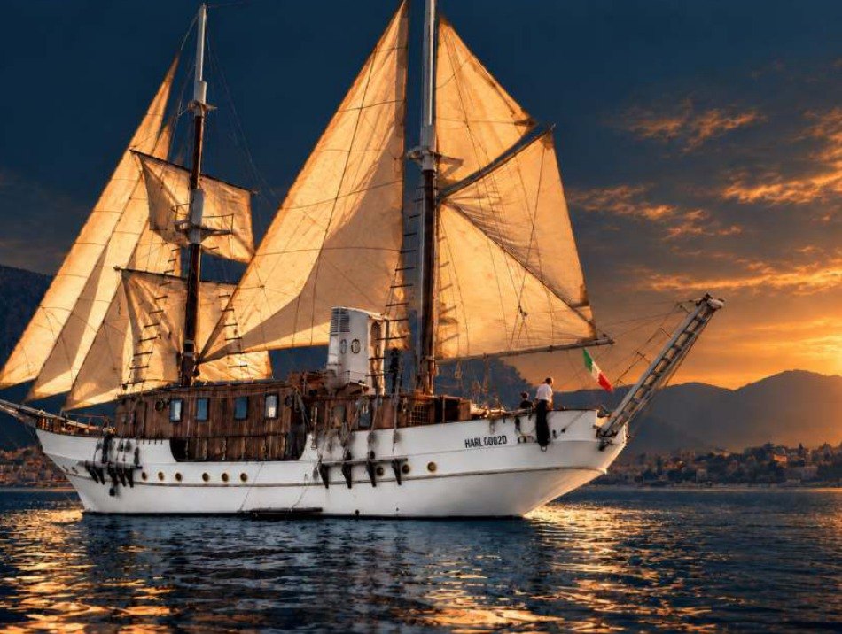 Mimay — Custom 24.9 m schooner, sailing yacht charter in the Mediterranean